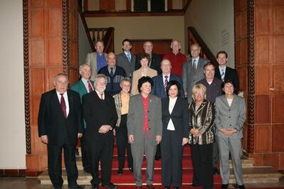 Gruppenfoto Jubilarehrung im Rathaus Schöneberg, Foto: Stefan Böltes